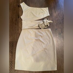 Blue Blush Light-Green Mini Dress